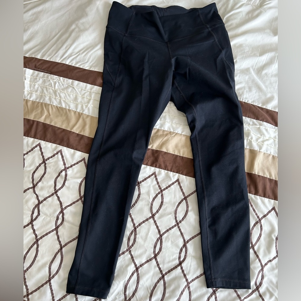 Underarmour, L, black leggings.